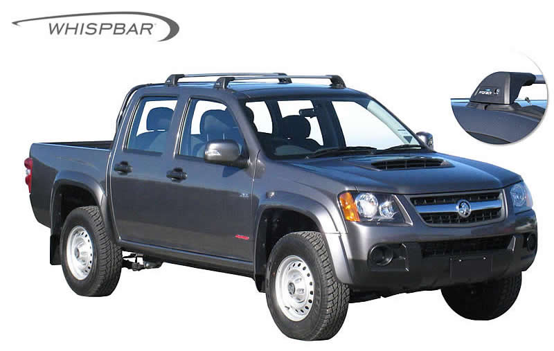Holden colorado sales roof rack mounts